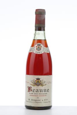 BEAUNE CLOS DES MOUCHES ROUGE 1961 - Deroye - 1 Bottle