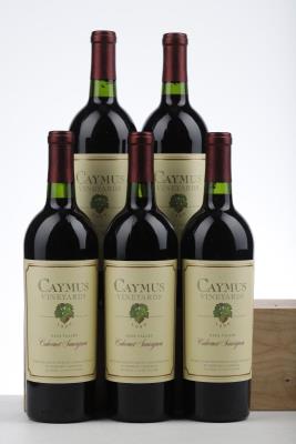 CAYMUS CABERNET SAUVIGNON 1996 - Caymus - 5 Bottles