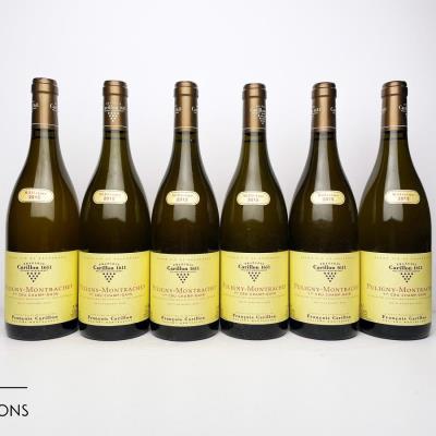PULIGNY MONTRACHET LES CHAMPS GAIN 2015 - François Carillon - 6 Bottles