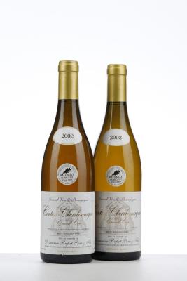 CORTON CHARLEMAGNE 2002 - Rapet - 2 Bottles