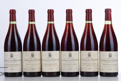 CLOS DES LAMBRAYS 1979 - Domaine des Lambrays - 12 Bottles - Owc 12