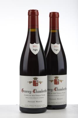 GEVREY CHAMBERTIN CUVEE DE TRES VIEILLLES VIGNES 2022 - Arnaud Mortet - 2 Bottles