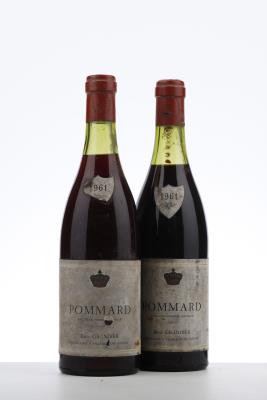 POMMARD 1961 - Rene Grandier - 2 Bottles