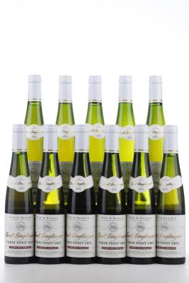 TOKAY PINOT GRIS CUVEE DES PRELATS 2002 - Paul Ginglinger - 12 Half Bottles
