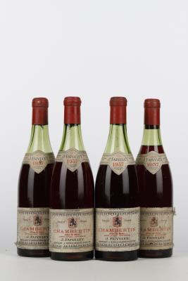 CHAMBERTIN CLOS DE BEZE 1957 - Faiveley - 4 Bottles