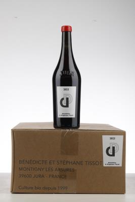 ARBOIS ROUGE DD 2023 - Benedicte et Stephane Tissot - 12 Bottles - Oc 12