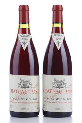 CHATEAUNEUF DU PAPE RAYAS 1996 - Reynaud - 2 Bottles