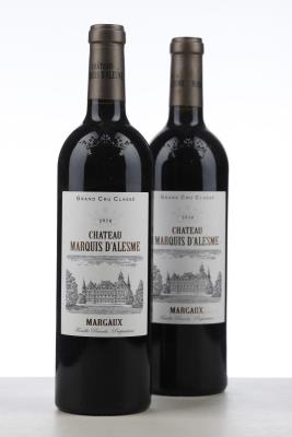 MARQUIS D'ALESME BECKER 2016 - Mc - 2 Bottles