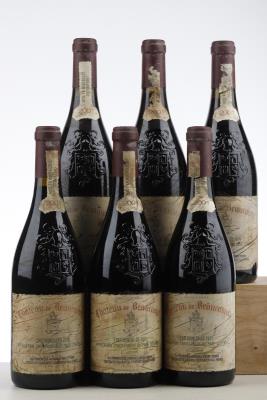 CHATEAUNEUF DU PAPE BEAUCASTEL 2001 - Beaucastel - 6 Bottles