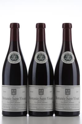 ROMANEE ST VIVANT LES QUATRE JOURNEAUX 2007 - Louis Latour - 3 Bottles