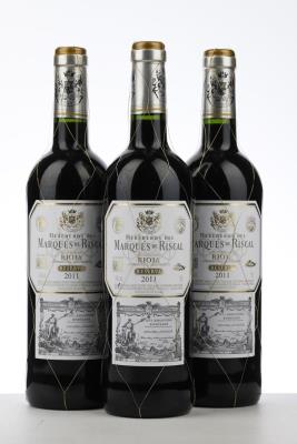 MARQUES DE RISCAL RESERVA 2011 - Herederos del Marques de Riscal - 3 Bottles
