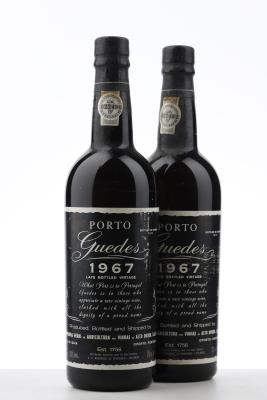 GUEDES LATE BOTTLED VINTAGE 1967 - Guedes bottled 1973 - 2 Bottles