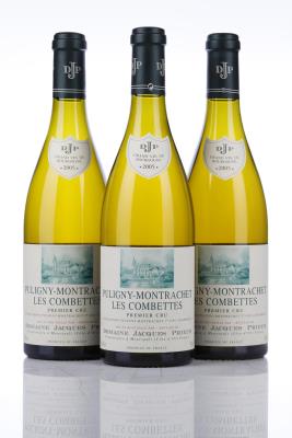 PULIGNY MONTRACHET LES COMBETTES 2005 - Jacques Prieur - 3 Bottles