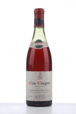 CLOS VOUGEOT 1966 - Grivelet - 1 Bottle