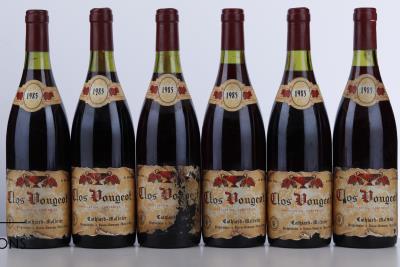 CLOS VOUGEOT 1985 - Cathiard Molinier - 6 Bottles