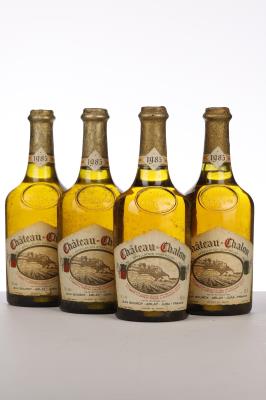 CHATEAU CHALON 1985 - Jean Bourdy Arlay - 4 x 0,620Ltr