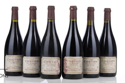 CORTON LES RENARDES 1996 - Michel Mallard - 6 Bottles
