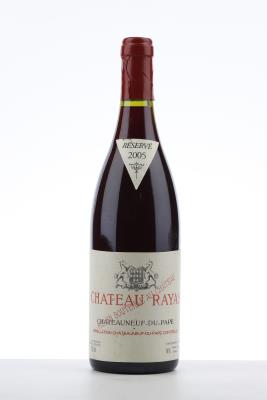 CHATEAUNEUF DU PAPE RAYAS 2005 - Reynaud - 1 Bottle