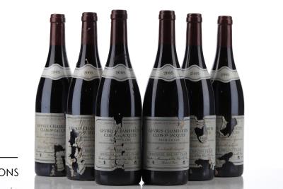 GEVREY CHAMBERTIN CLOS ST JACQUES 2005 - Bruno Clair - 6 Bottles