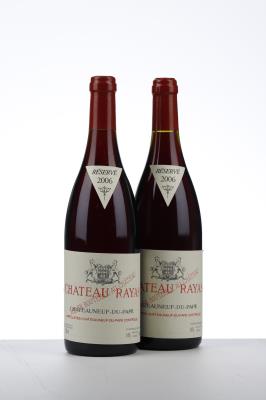 CHATEAUNEUF DU PAPE RAYAS 2006  - 2 Bottles