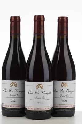 CLOS DE VOUGEOT 2021 - Maxime Cheurlin Noellat - 3 Bottles