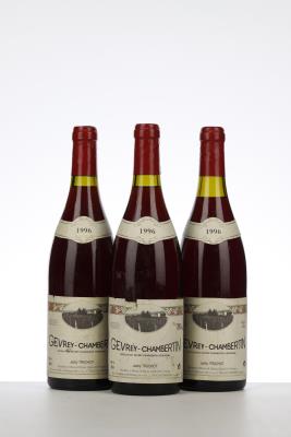GEVREY CHAMBERTIN 1996 - Jacky Truchot - 3 Bottles