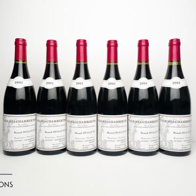 CHARMES CHAMBERTIN 2001 - Dugat Py - 6 Bottles
