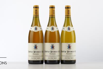 CHABLIS MONTMAINS 1996 - Jean Paul Droin - 3 Bottles