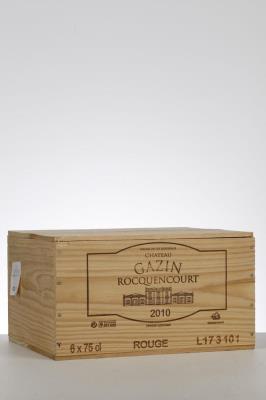 GAZIN ROCQUENCOURT 2010 - Mc - 6 Bottles - Owc 6