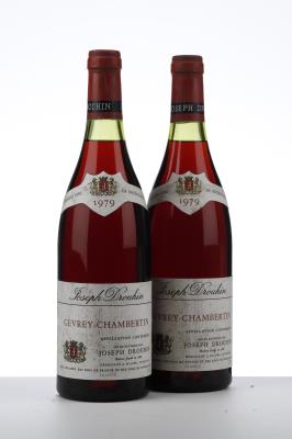 GEVREY CHAMBERTIN 1979 - Joseph Drouhin - 2 Bottles