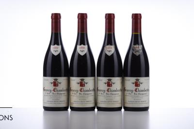 GEVREY CHAMBERTIN LES CHAMPEAUX 1998 - Denis Mortet - 4 Bottles