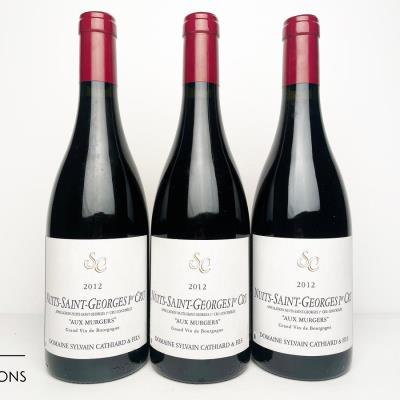 NUITS ST GEORGES AUX MURGERS 2012 - Sylvain Cathiard - 3 Bottles