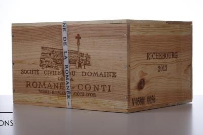 RICHEBOURG Domaine de la Romanee Conti 2013 - 6 Bottles in Owc 6