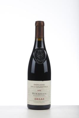 HERMITAGE ROUGE DOMAINE DES TOURETTES 2009 - Delas - 1 Bottle