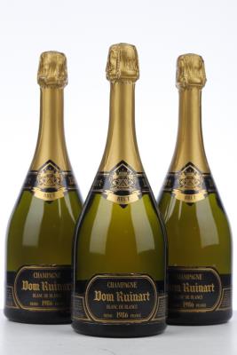 DOM RUINART BLANC DE BLANCS 1986 - Ruinart - 3 Bottles