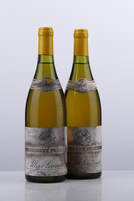 MEURSAULT PERRIERES 1991 - Albert Grivault - 2 Bottles