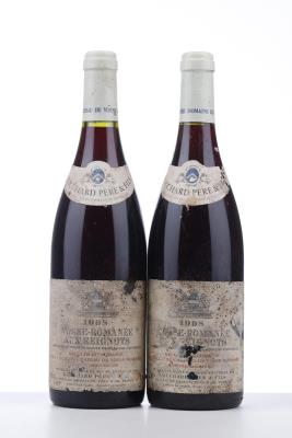 VOSNE ROMANEE AUX REIGNOTS 1998 - Bouchard - Comte Liger Belair - 2 Bottles