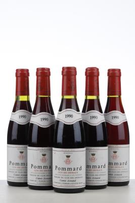 POMMARD CLOS DES EPENEAUX 1990 - Comte Armand - 5 Half Bottles