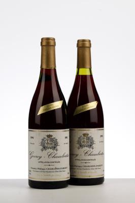 GEVREY CHAMBERTIN CUVEE VIEILLES VIGNES 1991 - Philippe Charlopin Parizot - 2 Bottles
