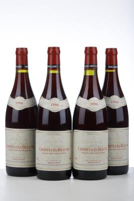 CHOREY LES BEAUNE 1996 - Moillard - 4 Bottles