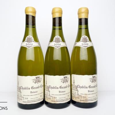 CHABLIS VALMUR 2000 - Francois Raveneau - 3 Bottles