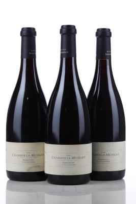 CHAMBOLLE MUSIGNY LES CHARMES 2001 - Amiot Servelle - 3 Bottles