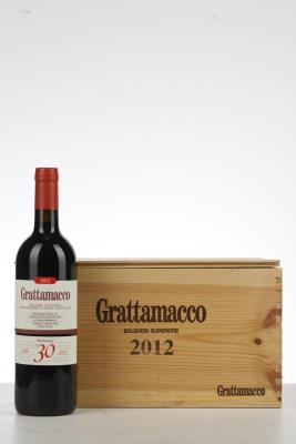 GRATTAMACCO BOLGHERI SUPERIORE 2012 - Collemassari - 5 Bottles - Owc 6