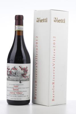 BAROLO RISERVA VILLERO 2012 - Vietti - 1 Bottle - Oc 1