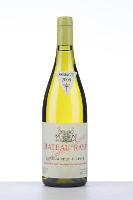 CHATEAUNEUF DU PAPE BLANC RAYAS 2008 - Reynaud - 1 Bottle