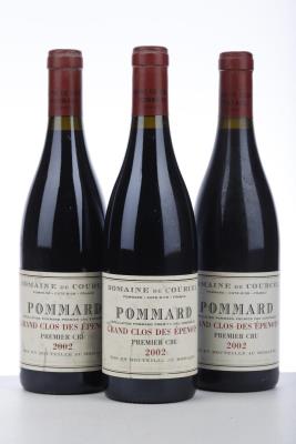 POMMARD GRAND CLOS DES EPENOTS 2002 - Domaine de Courcel - 3 Bottles