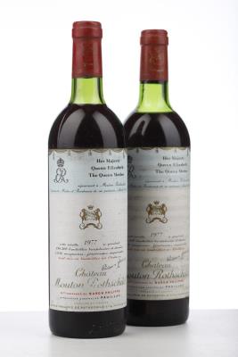 MOUTON ROTHSCHILD 1977 - Mc - 2 Bottles