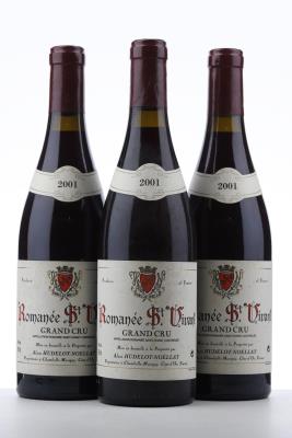 ROMANEE ST VIVANT 2001 - Hudelot Noellat - 3 Bottles