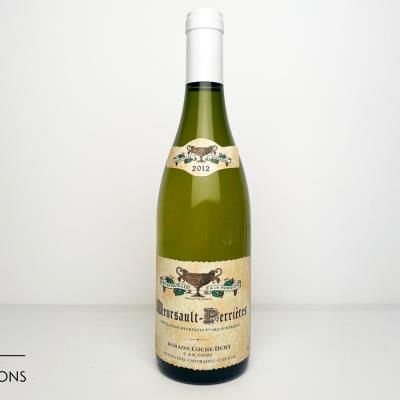 MEURSAULT PERRIERES 2012 - Coche Dury - 1 Bottle