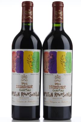 MOUTON ROTHSCHILD 2001 - 2 Bottles